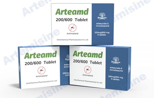 DMSCAREPHARMA Artesunate and Amodiaquine Tablets