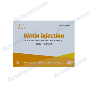 Biotin injection for ampoules
